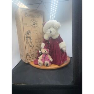 Boyds Bears Christmas TASHA B FROSTBEARY , Stephen & Sizzle (mcp#24) With‎ Box